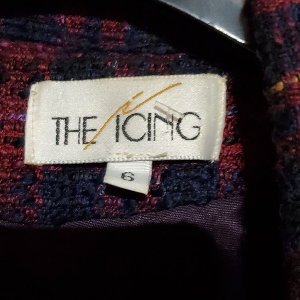 The Icing Size 6vTweed Dress Suit Made in USA - Picture 5 of 7